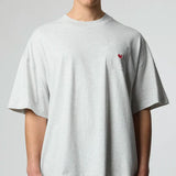 Camiseta BLUE BANANA Heart Pocket Light Grey Melange