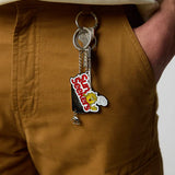 Llavero BLUE BANANA Sun Seekers White