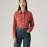 Levi's® Iconic Western Marsala Shirt
