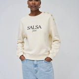 SALSA Knitted Sweater with Logo