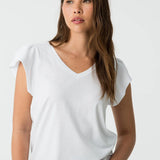 Camiseta TIFFOSI Kira 17 Blanco Brillante