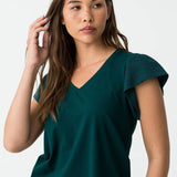 Camiseta TIFFOSI Kira 17 Deep Teal