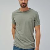 SALSA Tinted T-shirt with Green Logo