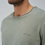 SALSA Tinted T-shirt with Green Logo