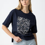 TIFFOSI Bohemian Lyons Blue T-shirt