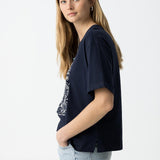 TIFFOSI Bohemian Lyons Blue T-shirt