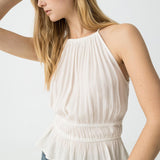 TIFFOSI Winner – Glänzend weißes Top