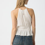 TIFFOSI Winner – Glänzend weißes Top