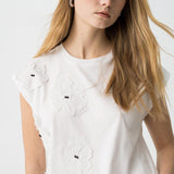 Camiseta TIFFOSI Akyra Blanco