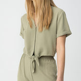 TIFFOSI Benjamin Hedge Grüne Bluse