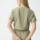 TIFFOSI Benjamin Hedge Grüne Bluse