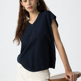 TIFFOSI Charlize Navy Blue T-shirt