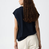 TIFFOSI Charlize Navy Blue T-shirt