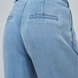 SALSA Chinos Lightdenim Wide Leg Pants