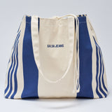 Bolso de Playa SALSA JEANS Rayas Navy