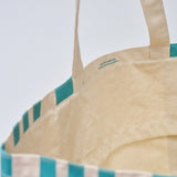 Bolso de Playa SALSA JEANS Rayas Turquesa