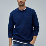 SALSA JEANS Sweatshirt mit dunkelblauem Logo