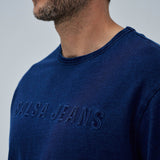 Camiseta SALSA JEANS con Logo Dark Blue