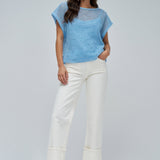 Camiseta SALSA JEANS Ganchillo Azul