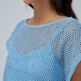 Camiseta SALSA JEANS Ganchillo Azul