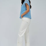 Camiseta SALSA JEANS Ganchillo Azul