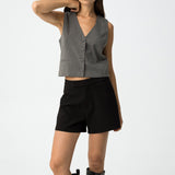 TIFFOSI Riley Vest_C Steel Gray