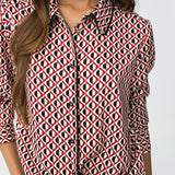 TIFFOSI Girl Shirt_1C Red Pepper 