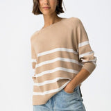 TIFFOSI Thea_5 Tan Sweater