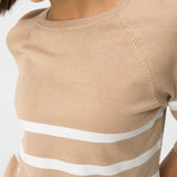 TIFFOSI Thea_5 Tan Sweater