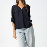 TIFFOSI Salero Lyons Blue Blouse 