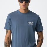 TIFFOSI Aaron Cendre Blaues T-Shirt
