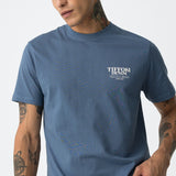 TIFFOSI Aaron Cendre Blaues T-Shirt