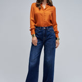 SALSA Wide Leg Blue Jeans