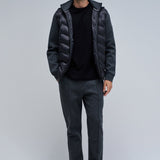 Chaqueta SALSA JEANS Acolchada Mezcla de Materiales Dark Grey