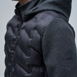 Chaqueta SALSA JEANS Acolchada Mezcla de Materiales Dark Grey