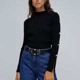 Jersey SALSA JEANS Punto con Botones Dorados