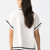 Camiseta TIFFOSI Dero_1C Blanca Abotonada