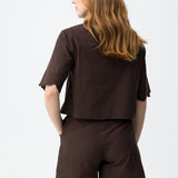 Camisa TIFFOSI Lencastre_C Chocolate