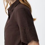 Camisa TIFFOSI Lencastre_C Chocolate