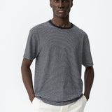 Camiseta TIFFOSI Fox Rayas Azul Marina