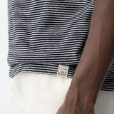 Camiseta TIFFOSI Fox Rayas Azul Marina