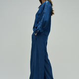 Blusa SALSA JEANS Lightdenim Azul Oscuro