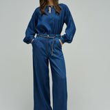 Blusa SALSA JEANS Lightdenim Azul Oscuro