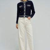 Cardigan SALSA JEANS Chanel Dark Blue