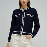 Cardigan SALSA JEANS Chanel Dark Blue
