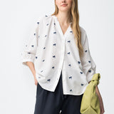 Blusa TIFFOSI Edesta Blanca Bordado