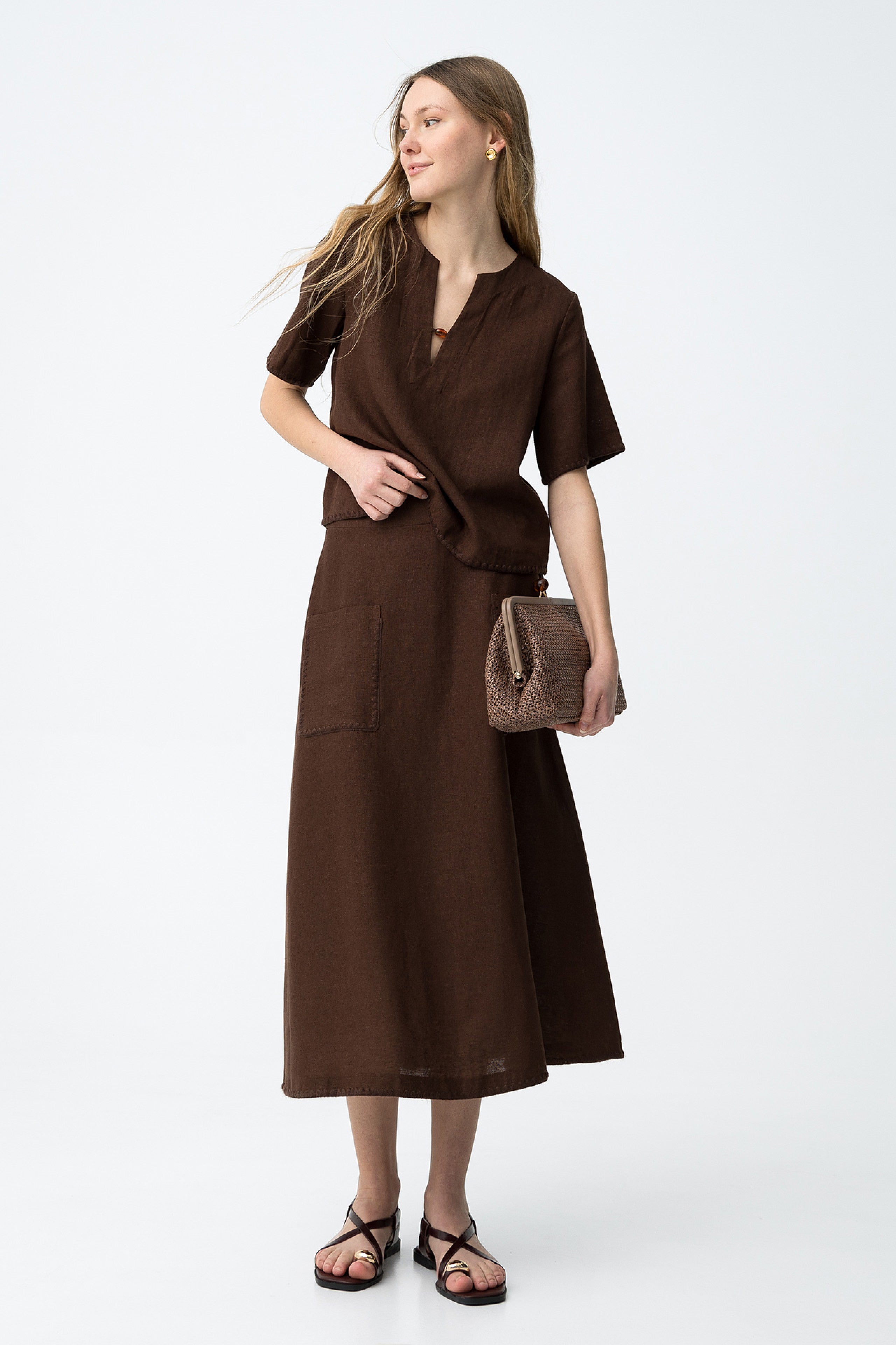 Falda TIFFOSI Sahara B - ECRU