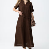 Falda TIFFOSI Sahara B - ECRU