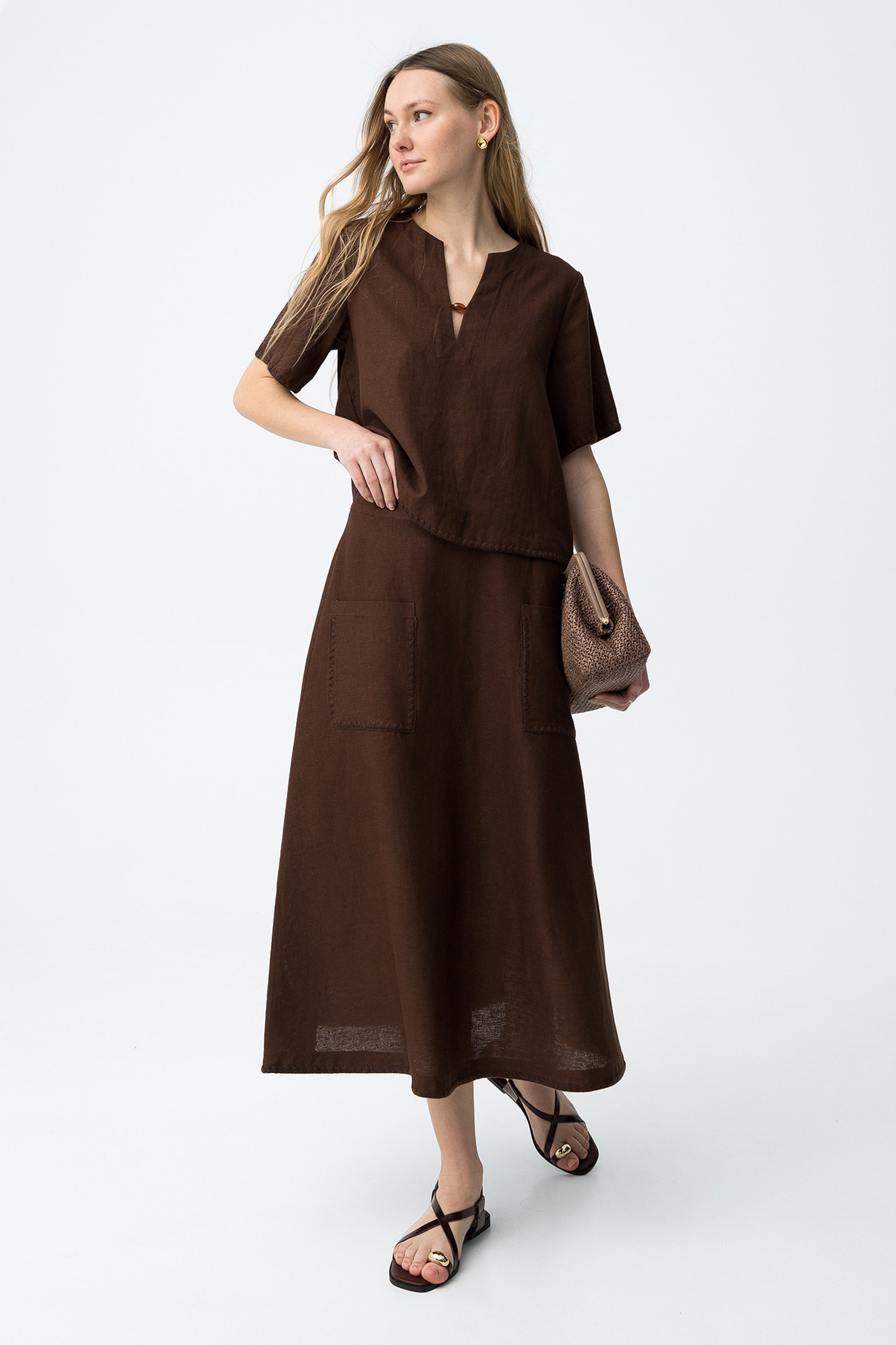 Falda TIFFOSI Sahara B - ECRU