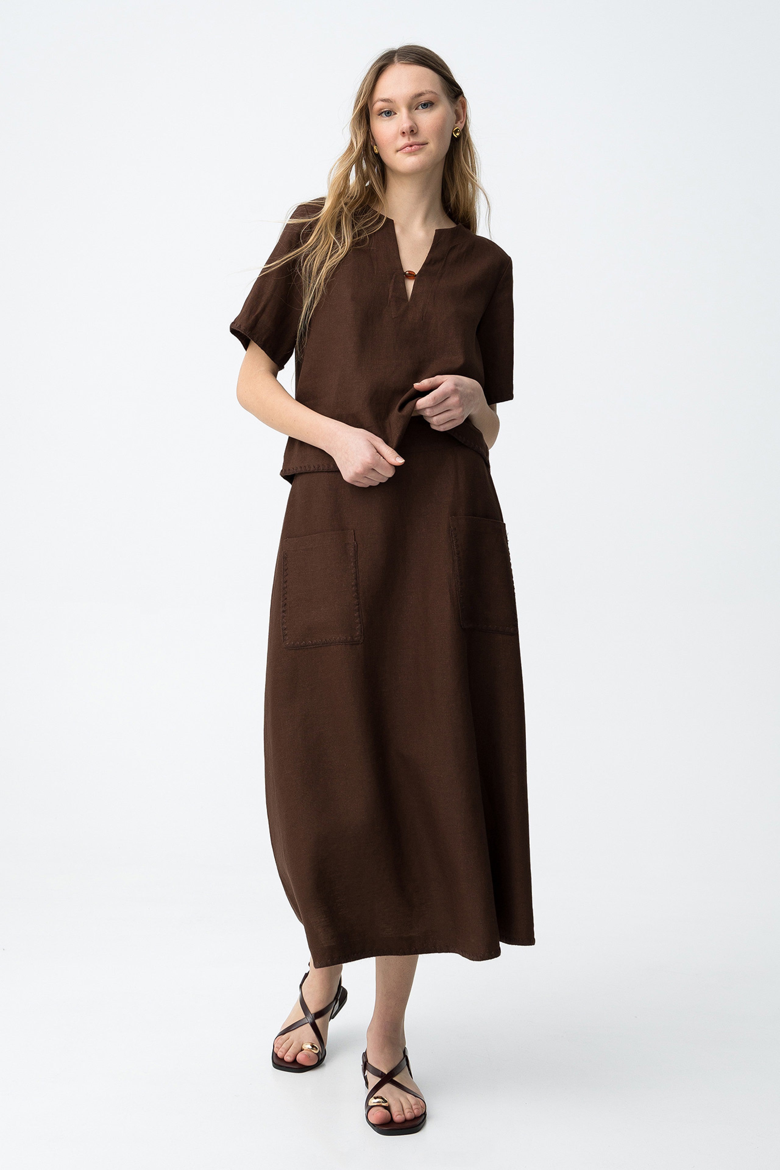Falda TIFFOSI Sahara B - ECRU